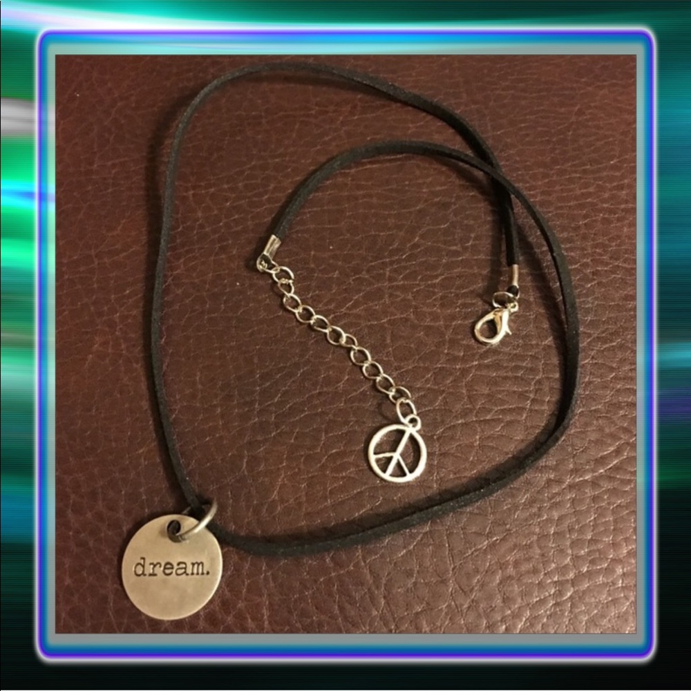 Dream Black Velvet Necklace